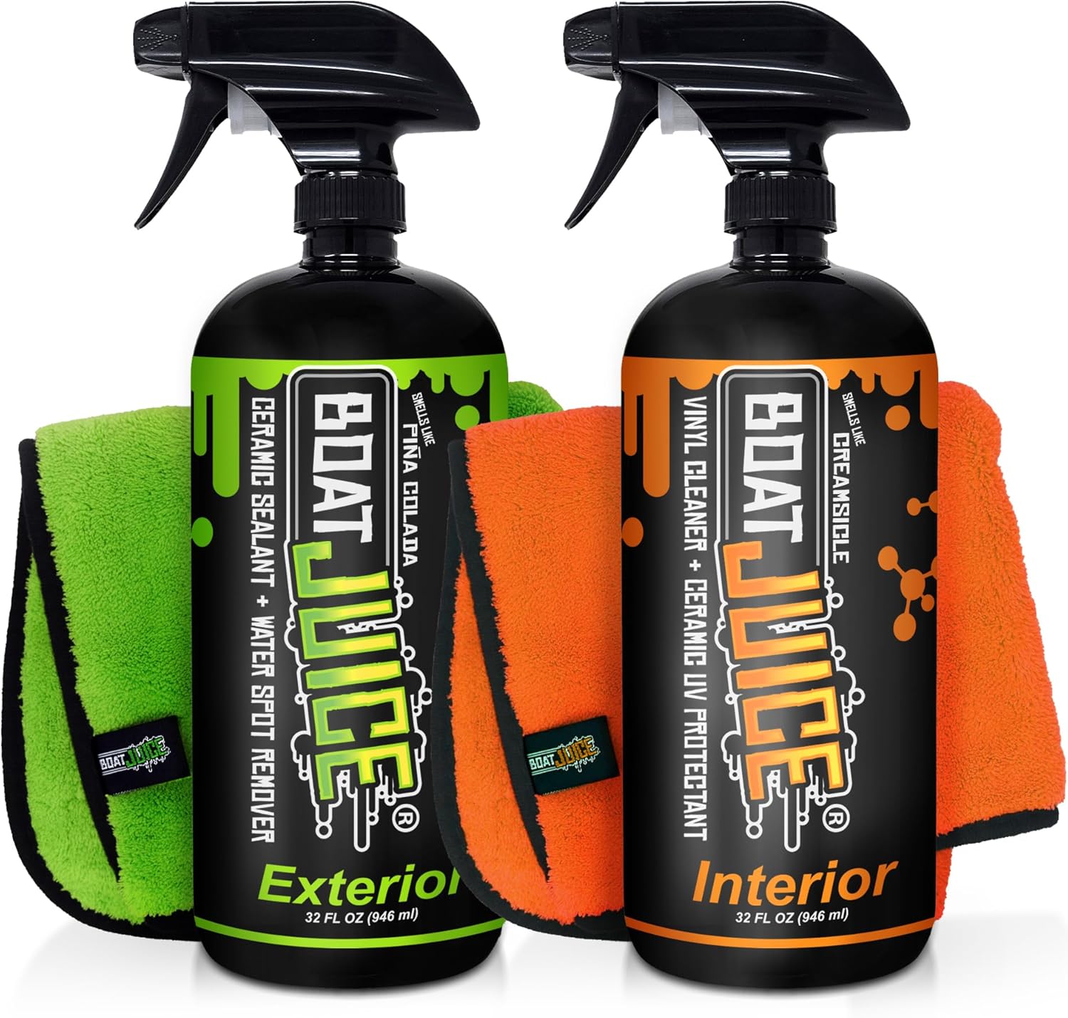 Boat Juice Necessity Boat Cleaner Kit for Spotless Marine Care