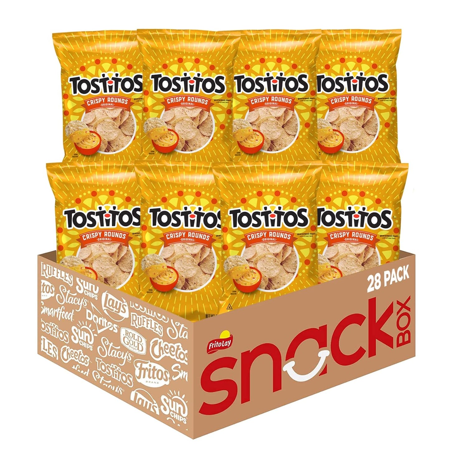 Tostitos Crispy Rounds Tortilla Chips for Dipping and Sharing