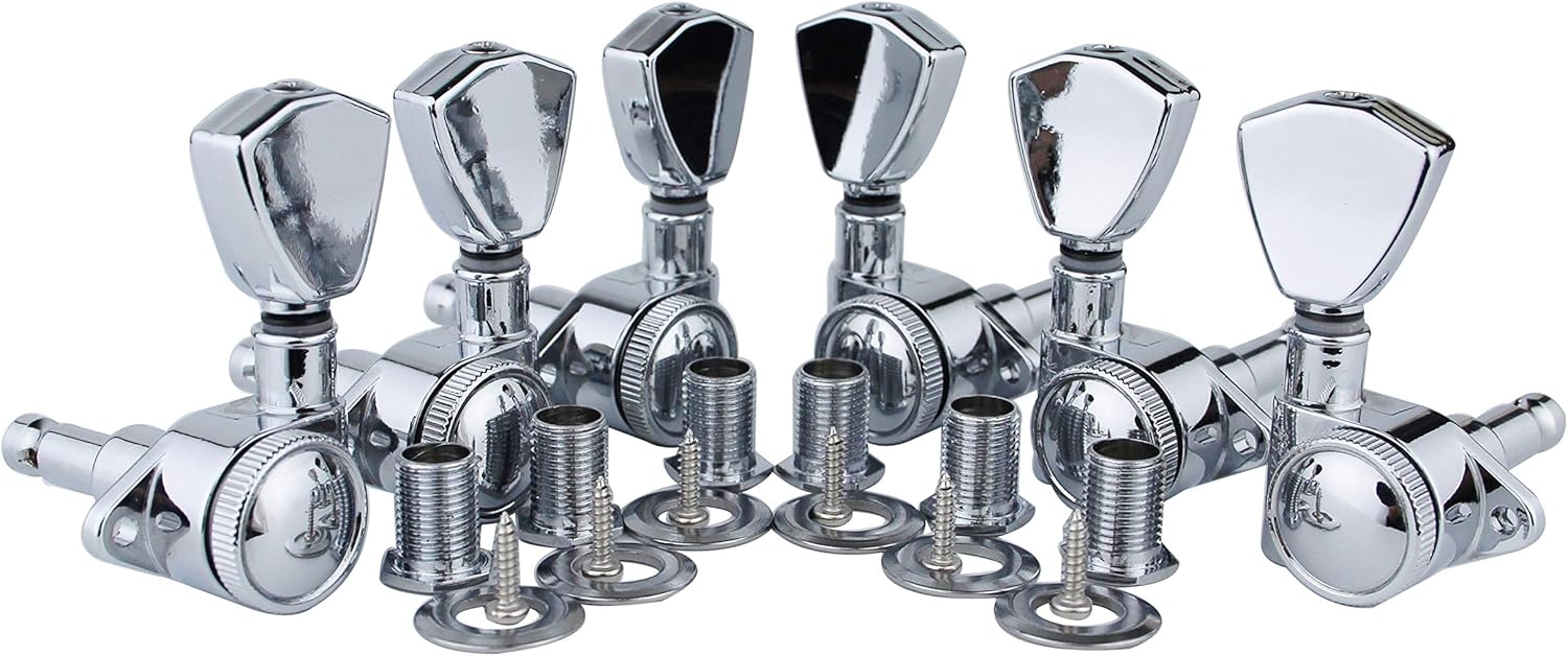 Guyker Guitar Locking Tuners for Electric, Folk, Acoustic Guitars