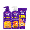 Aussie Kids Shampoo, Conditioner & Leave-In Bundle for Curly Hair