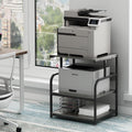 Large Printer Stand Table 23.6 x 18.9 x 30 in - Stable 3-Tier Printer