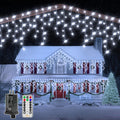 Ollny Icicle Lights 1000LED 82FT for Stunning Holiday Decor