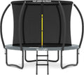 JUMPZYLLA Trampoline Outdoor 8FT-16FT with Enclosure - Family Safe is