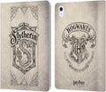Harry Potter Slytherin Parchment iPad Air 11 Leather Wallet Case - 360