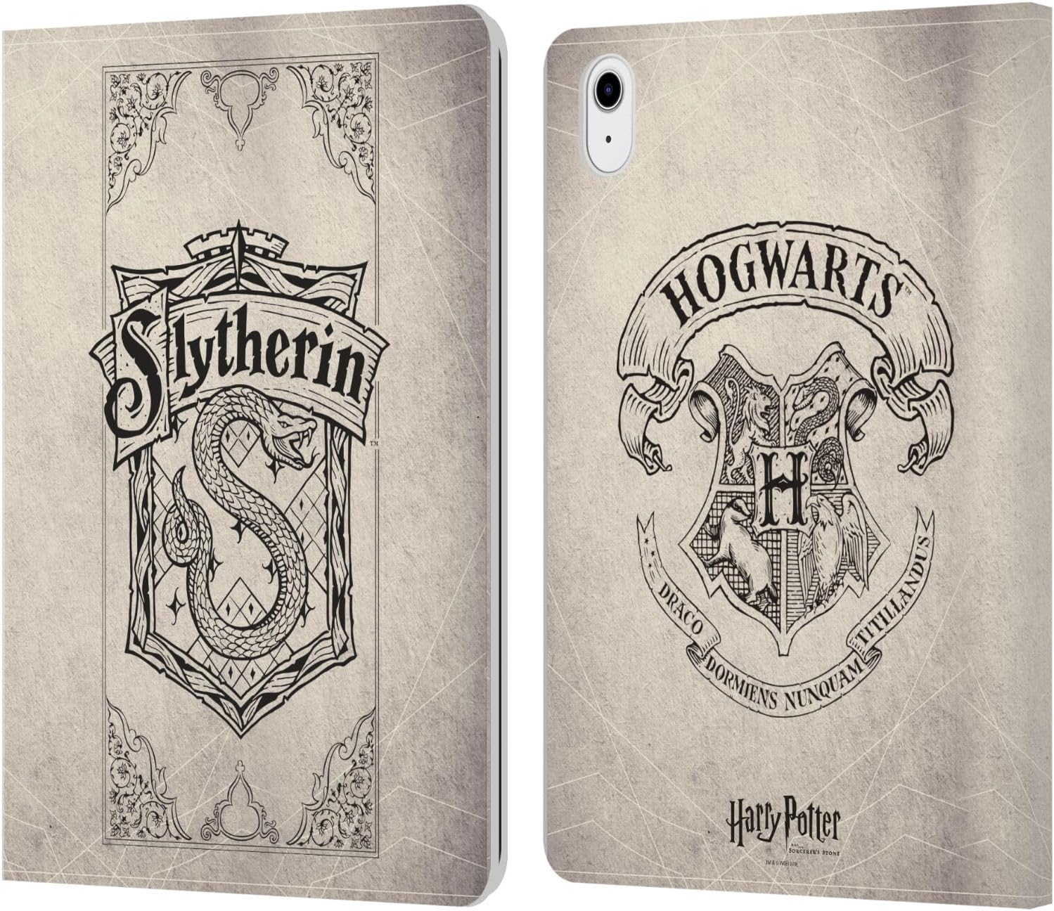 Harry Potter Slytherin Parchment Sorcerer's Stone Wallet Case