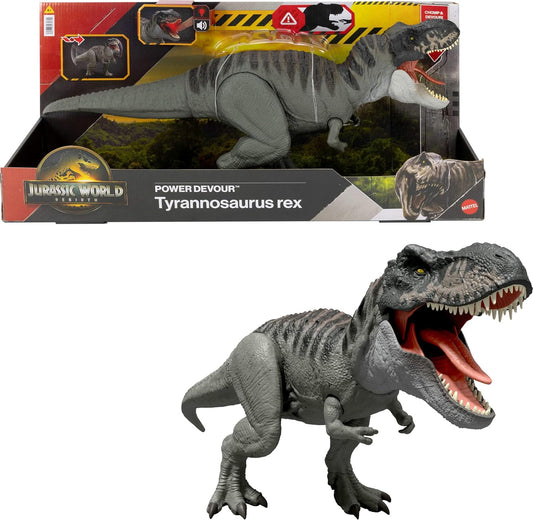 Jurassic World Rebirth Power Devour T. Rex Dinosaur Figure