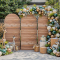 Wooden Arch Backdrop Cover Set of 3 for Weddings and Events
