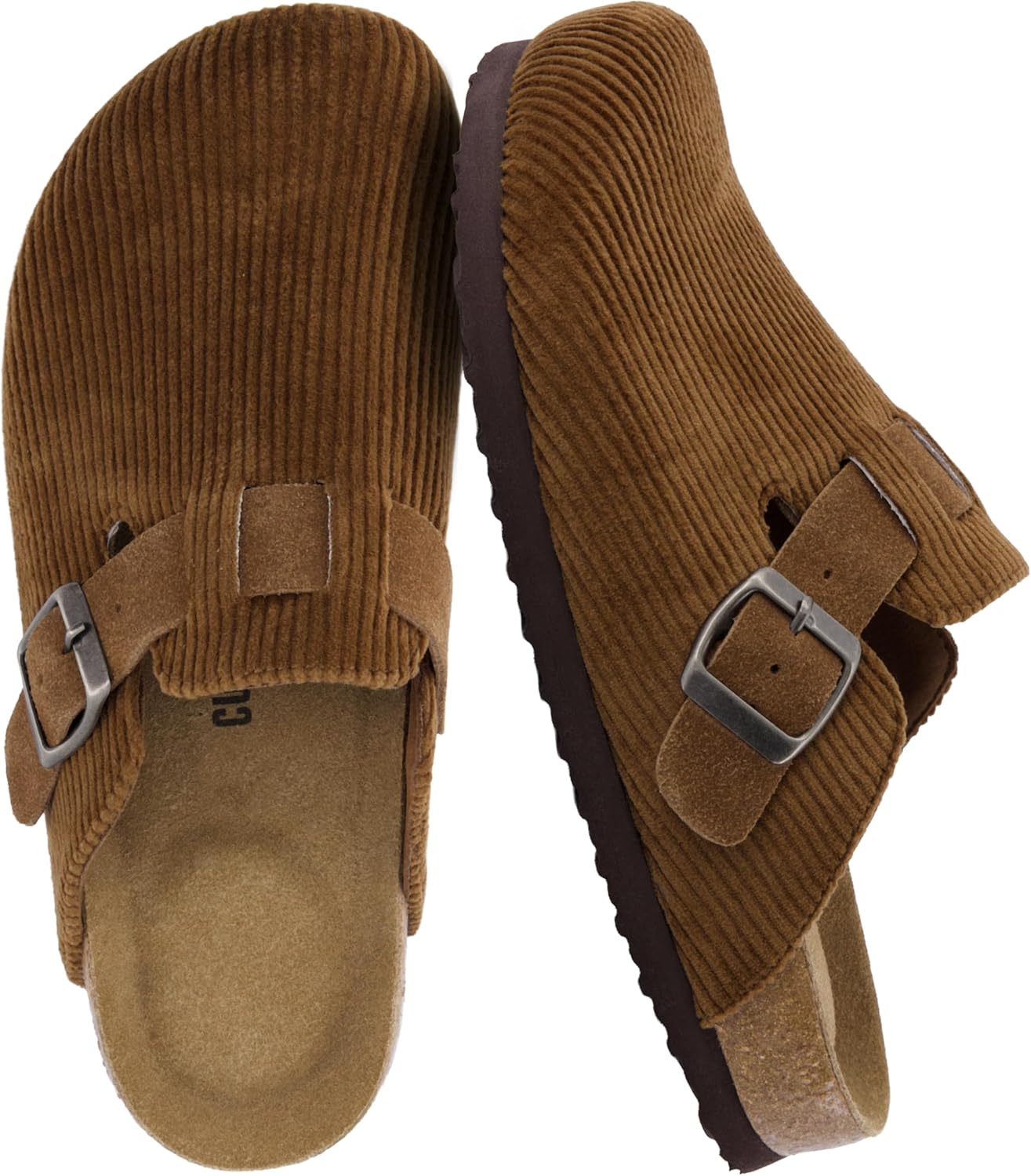 CUSHIONAIRE Hana Womens Clogs - Comfortable Vegan Suede Design