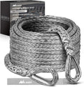 Synthetic Winch Rope Extension 3/8 in x 50 ft - 25,000 lb Break