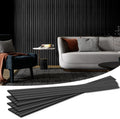 Art3d 4-Piece Wood Slat Acoustic Panels for Noise Reduction
