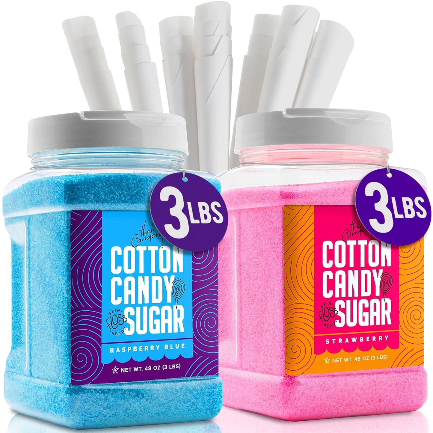 The Candery Cotton Candy Floss Sugar for Delicious Treats