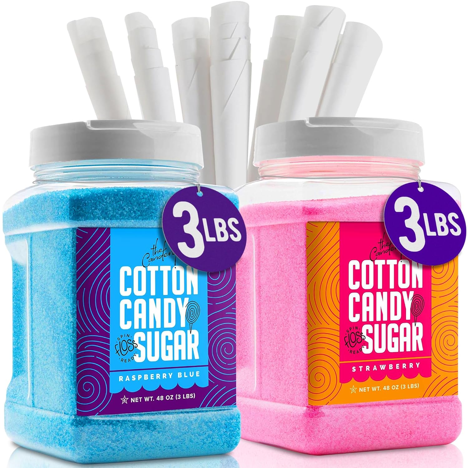 The Candery Cotton Candy Floss Sugar for Delicious Treats