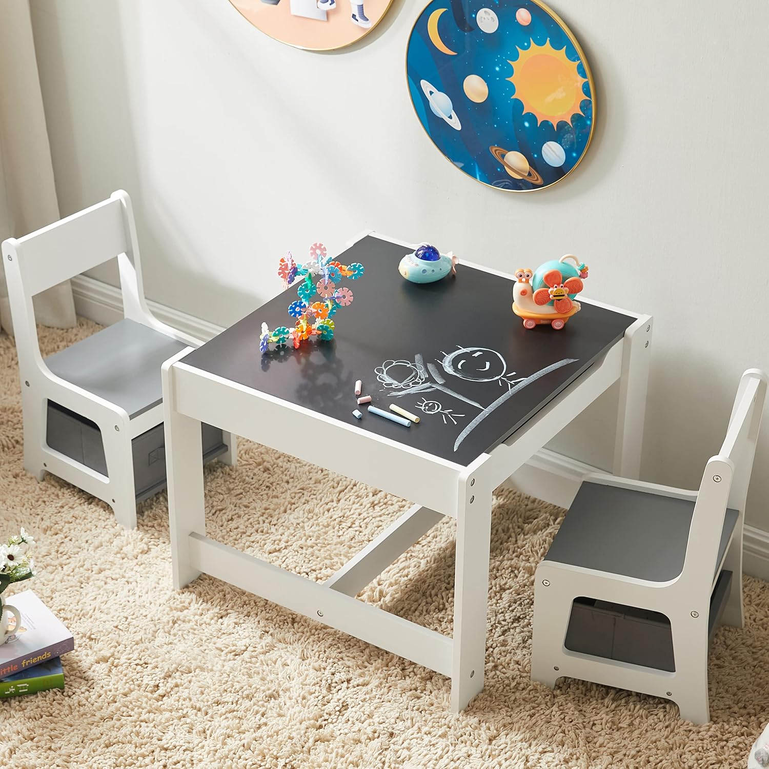 Kids Table and Chair Set for Creative Play and Learning Fun