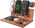 Night Stand Desk Organizer Phone Docking Station - Tidy Charging Hub