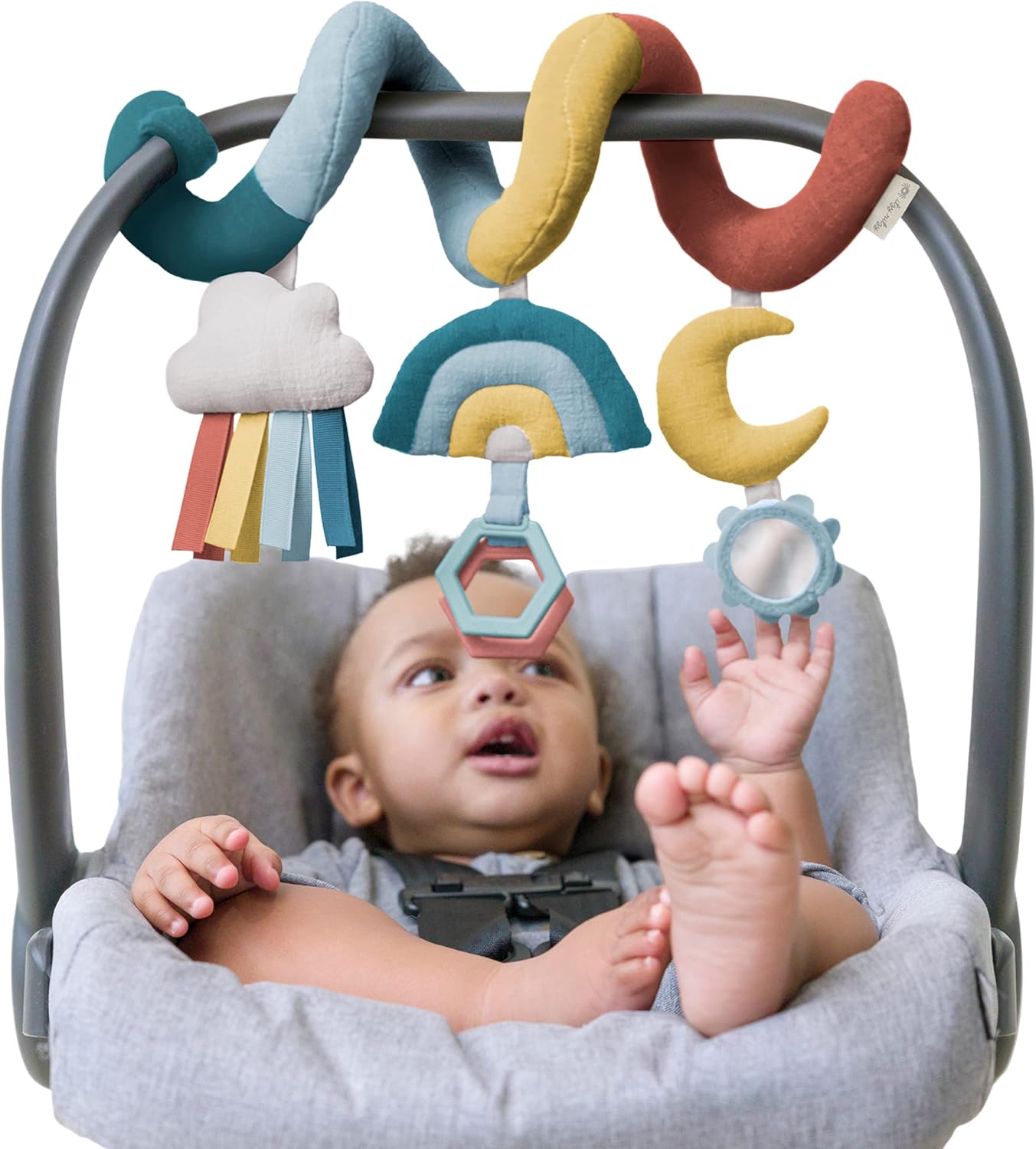 Itzy Ritzy Spiral Activity Toy - Engaging Fun On-the-Go! 