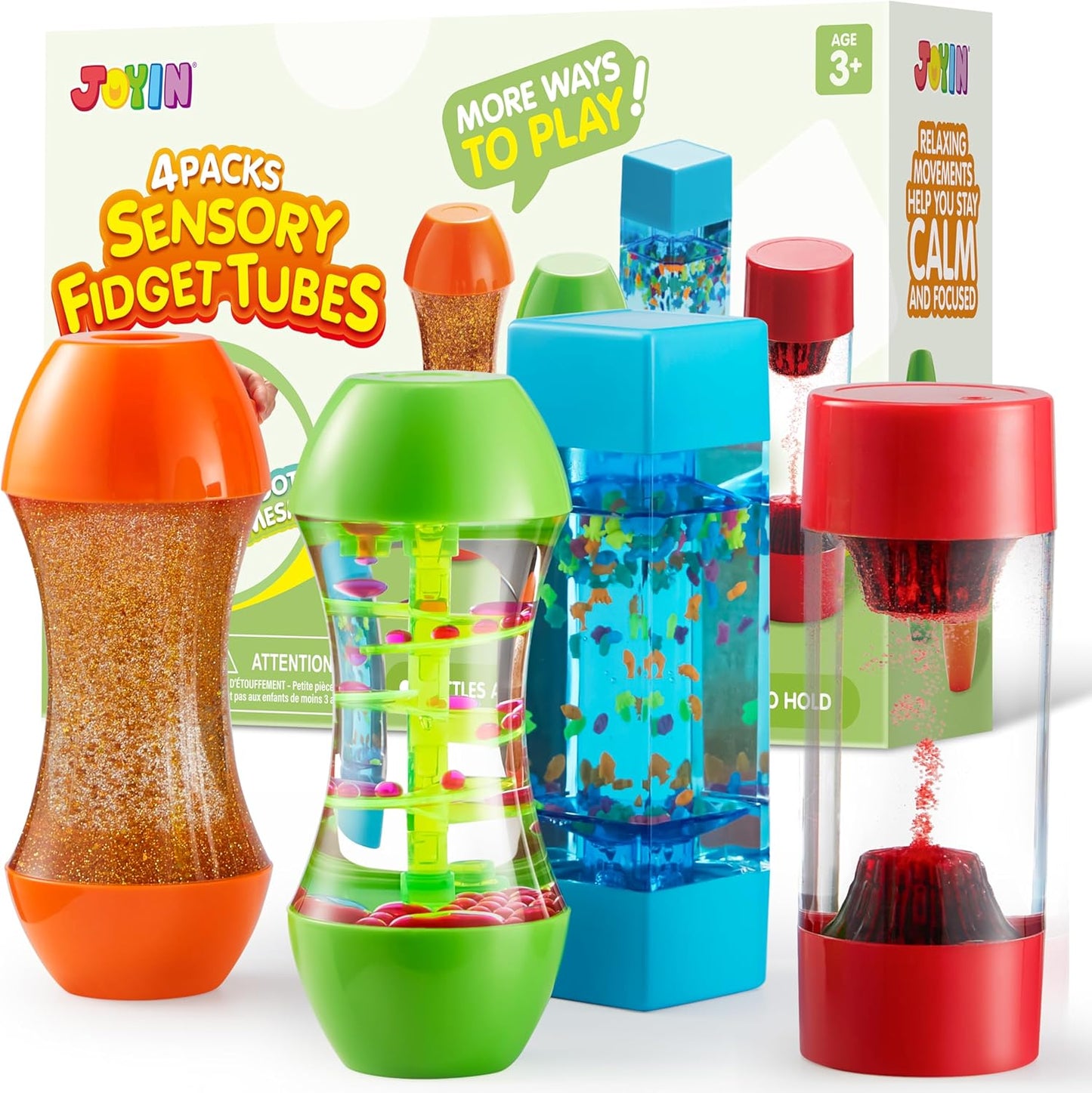 Stress Relief Fidget Tubes for Kids