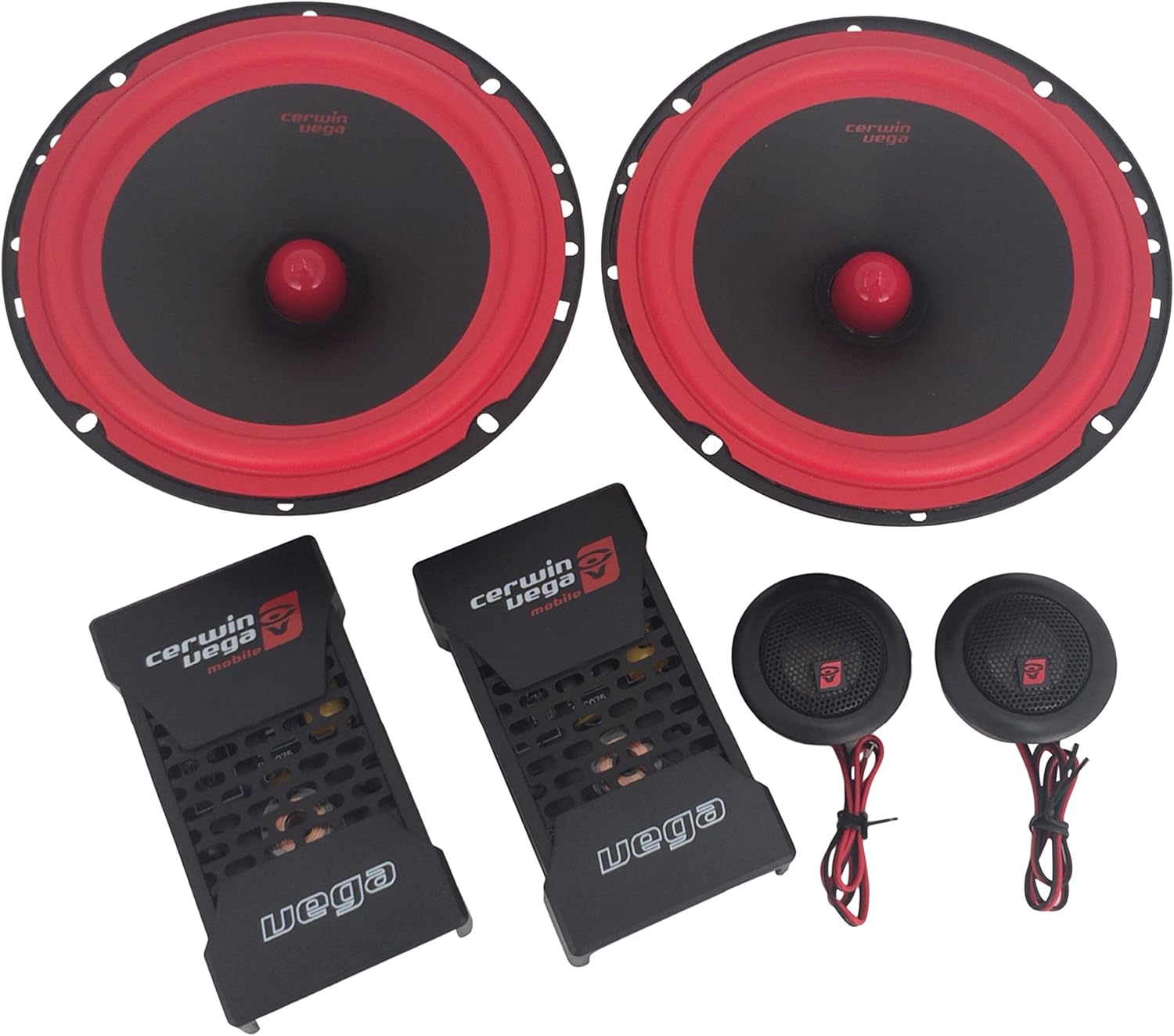 High-Performance 6.5IN Car Speakers by CERWIN-VEGA! V465C