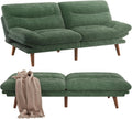 Pipishell Futon Sofa Bed 73in Convertible Futon Couch - 3-in-1 Comfort