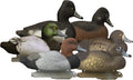 Standard Green Wing Teal Duck Decoys Foam-Filled - Realistic Diver
