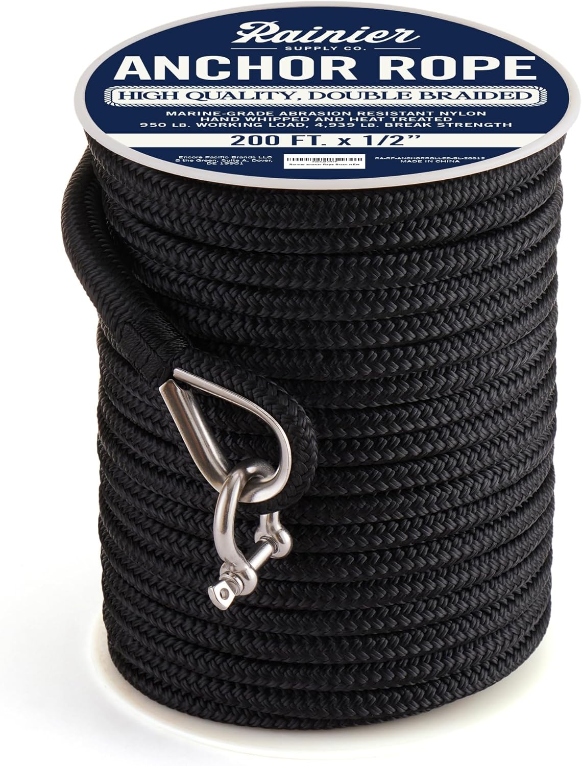 Double Braided Marine Rope Anchor Line for Safe Boating