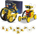 Solar Robot Kit for Kids Age 8-12 - 12-in-1 STEM Building Toy