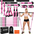 Full Body Workout Pilates Bar Set with Resistance Bands Included