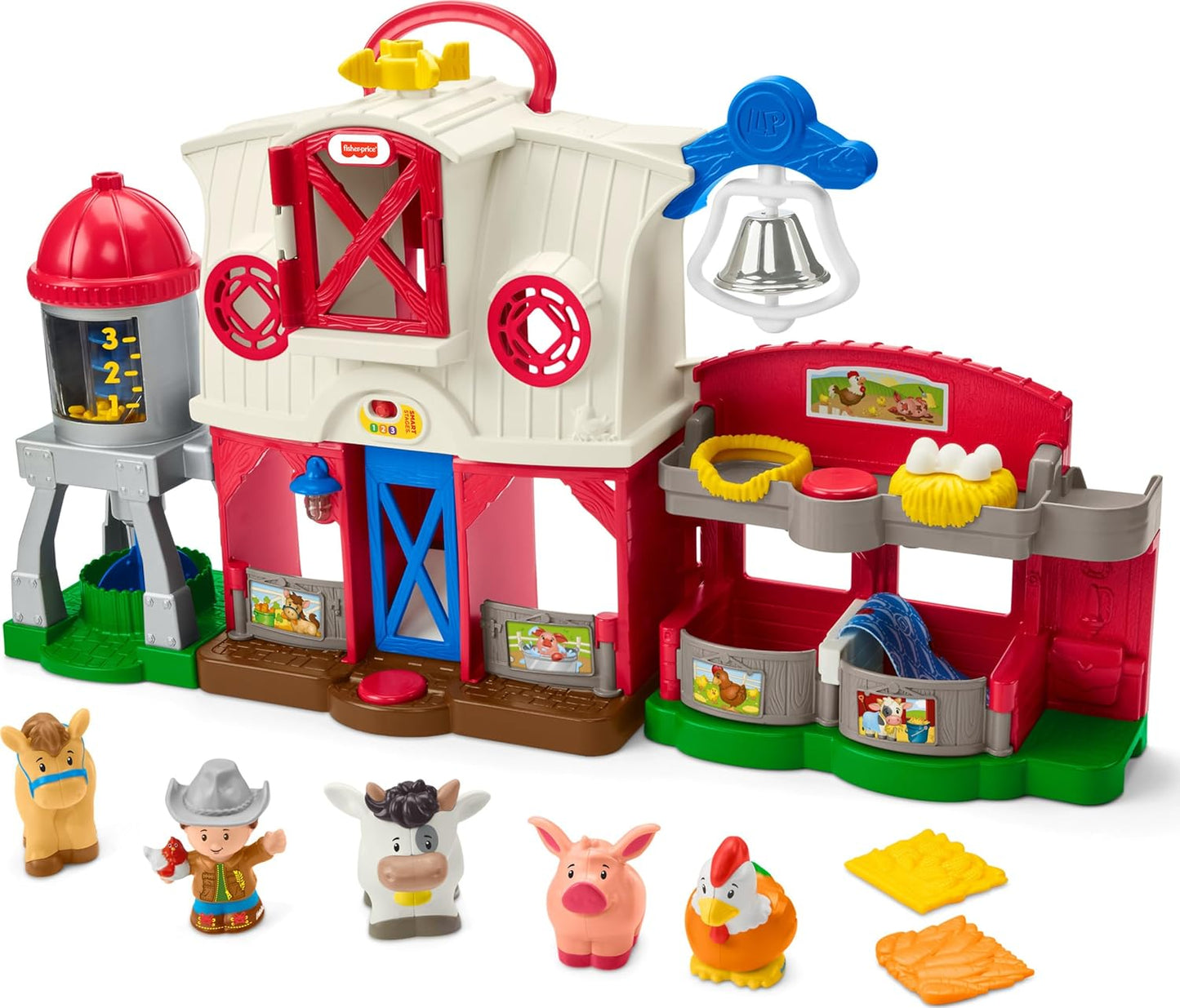 Fisher-Price Little People Farm Playset for Toddler Learning Fun