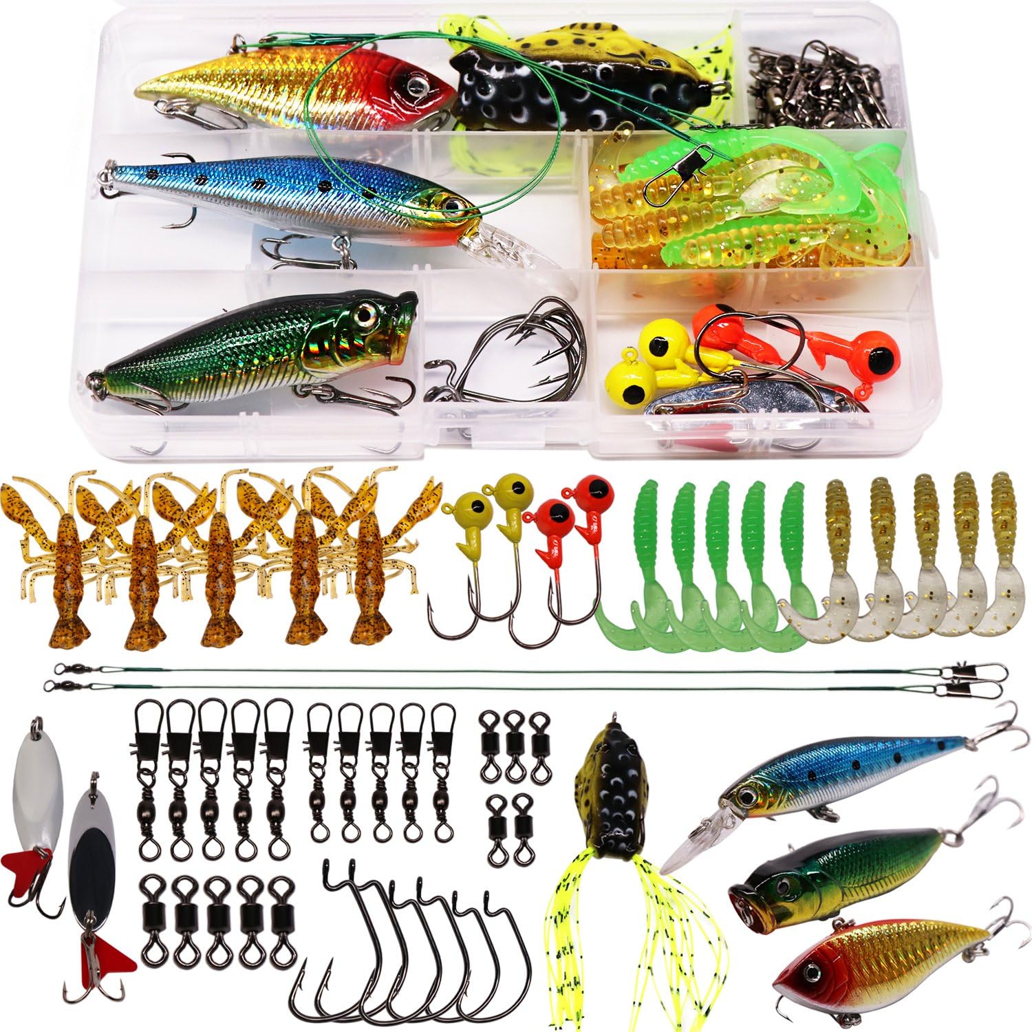 Premium Fishing Lure Set - Catch More Trout!