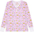Viscose from Bamboo Womens Pajama Top for Cozy Family Nights
