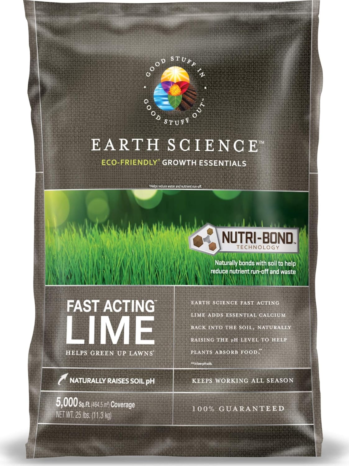 25LB Fast Acting Lime for Soil Health and Nutrient Boost
