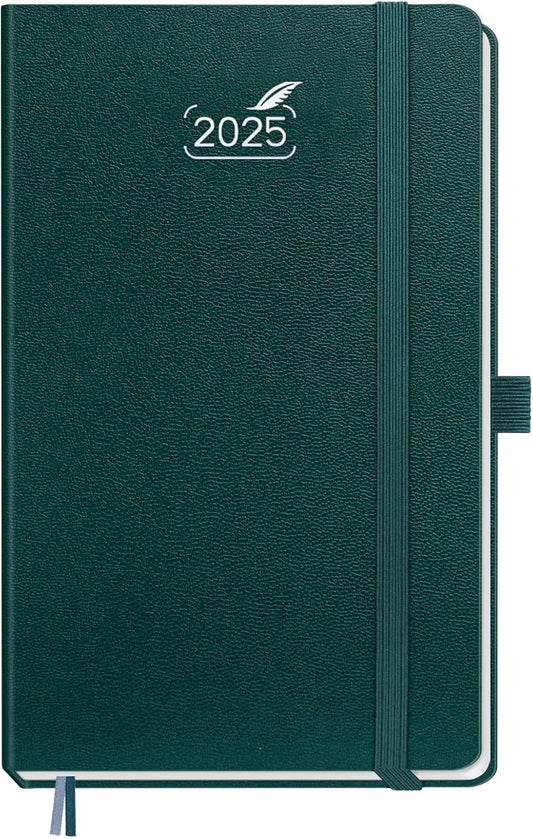BEZEND 2025 Weekly Planner - Compact 5x8 Hardcover w/ 120 GSM Paper