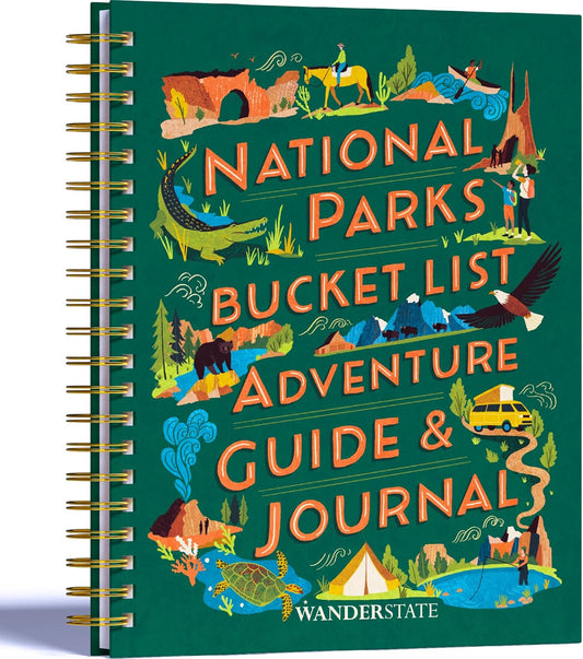 National Parks Bucket List Adventure Guide & Journal for Travelers