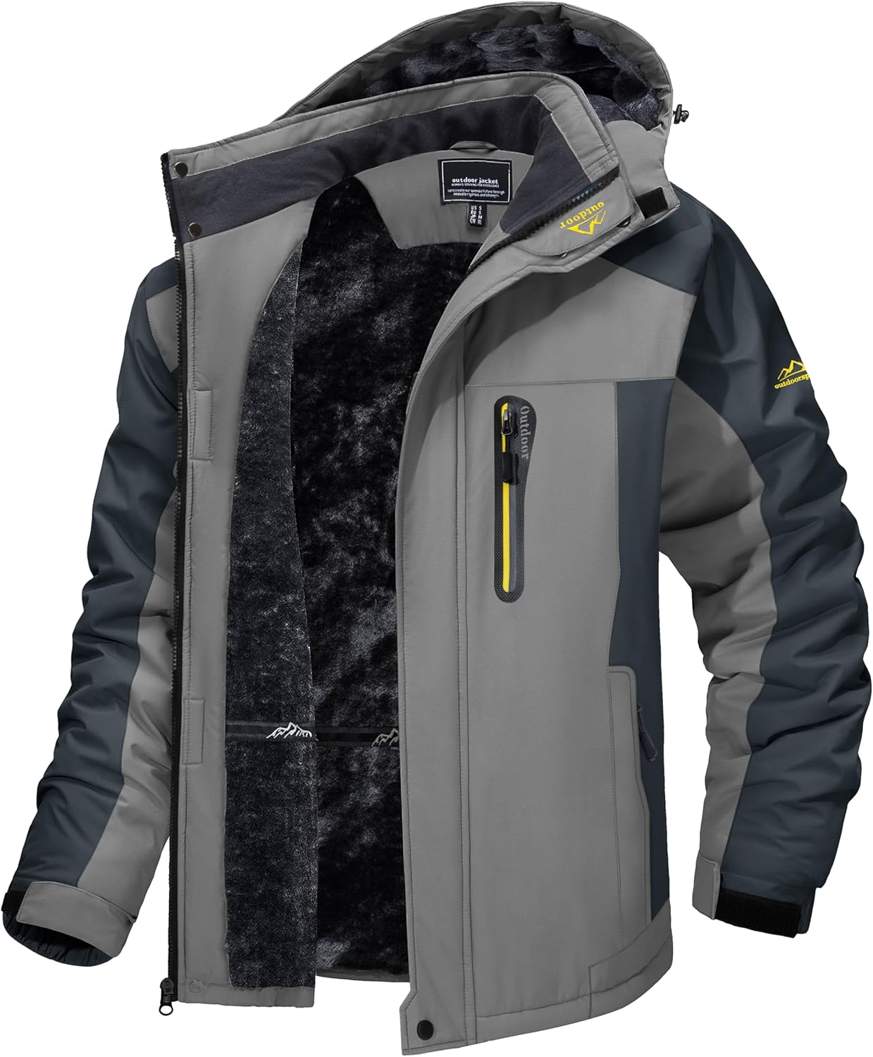 TACVASEN Men's Winter Ski Jacket Waterproof Snow Coats Review