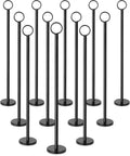Ring-Clip Table Number Holder Set of 12 for Restaurants and Events