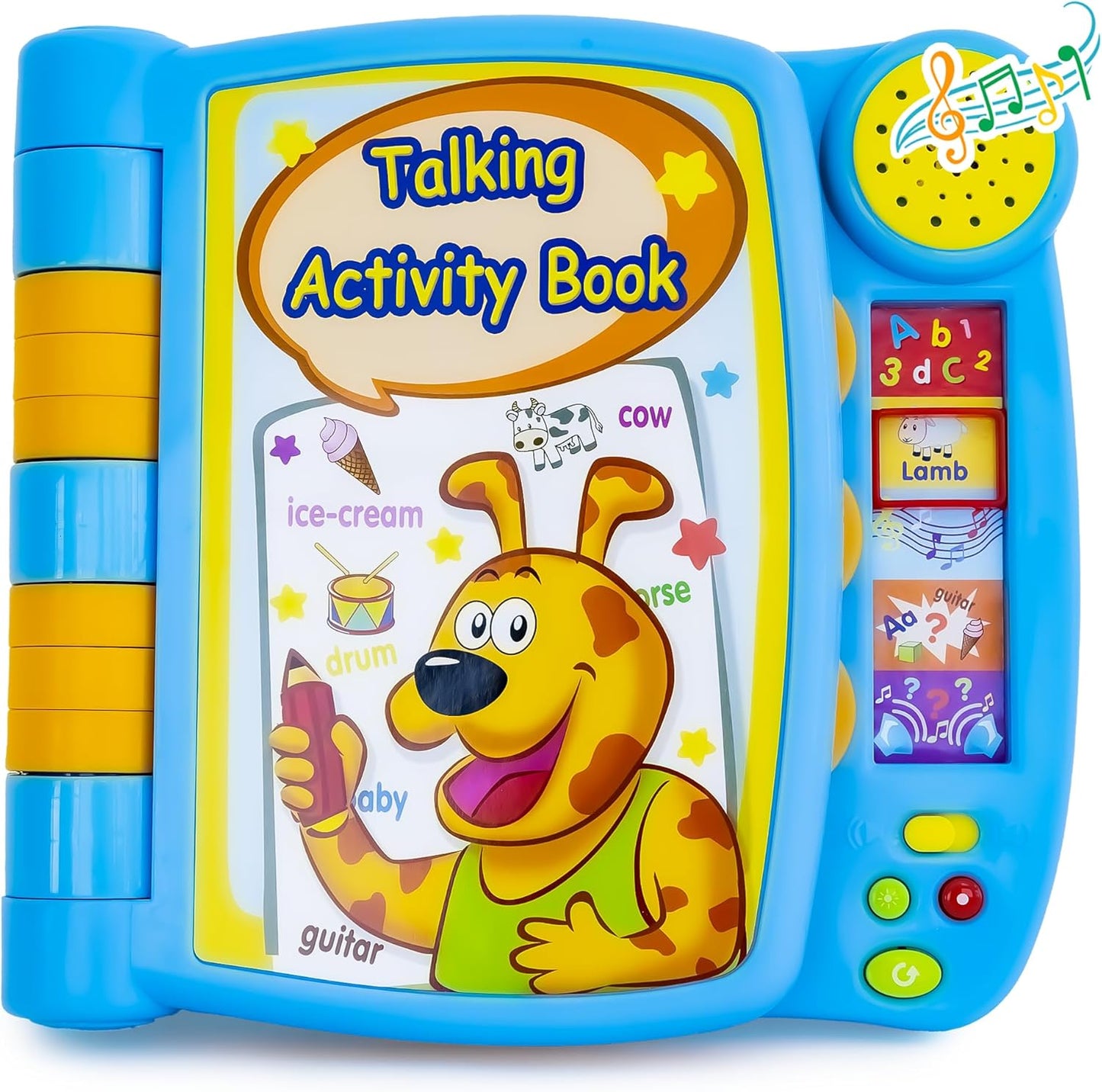 Talking Activity Book for Toddlers with Fun Learning Sounds