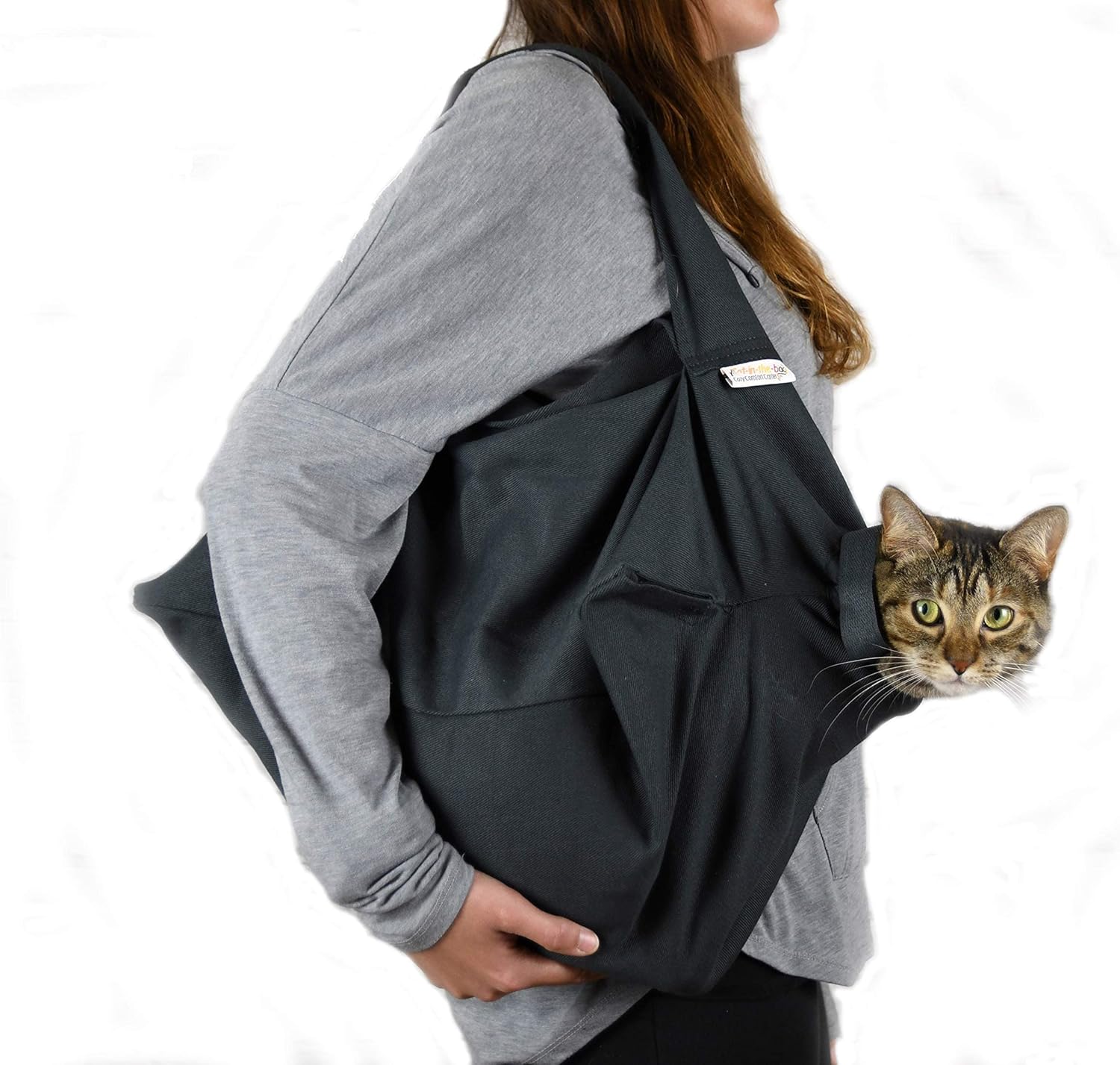 Cat-in-the-Bag Cozy Comfort Carrier for Small Cats Travel