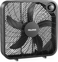 PELONIS 20 in Box Fan - Powerful 2,295 CFM Cooling