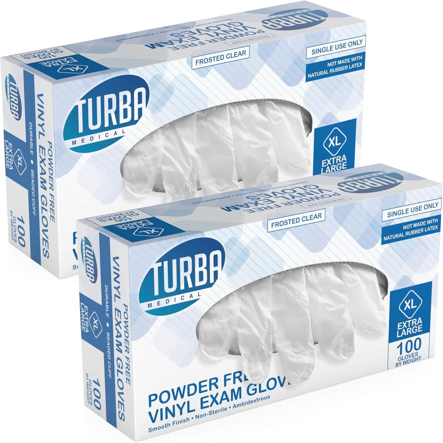 TURBA Non-Latex Disposable Gloves - Safe for Cooking