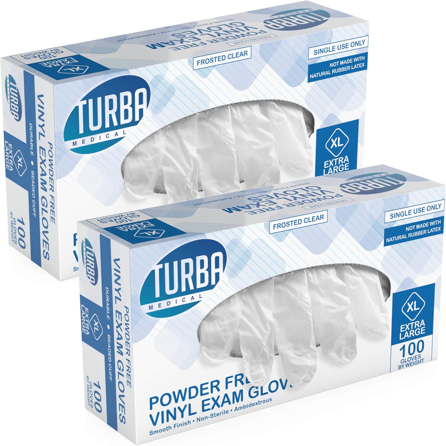 TURBA Non-Latex Disposable Gloves - Safe for Cooking