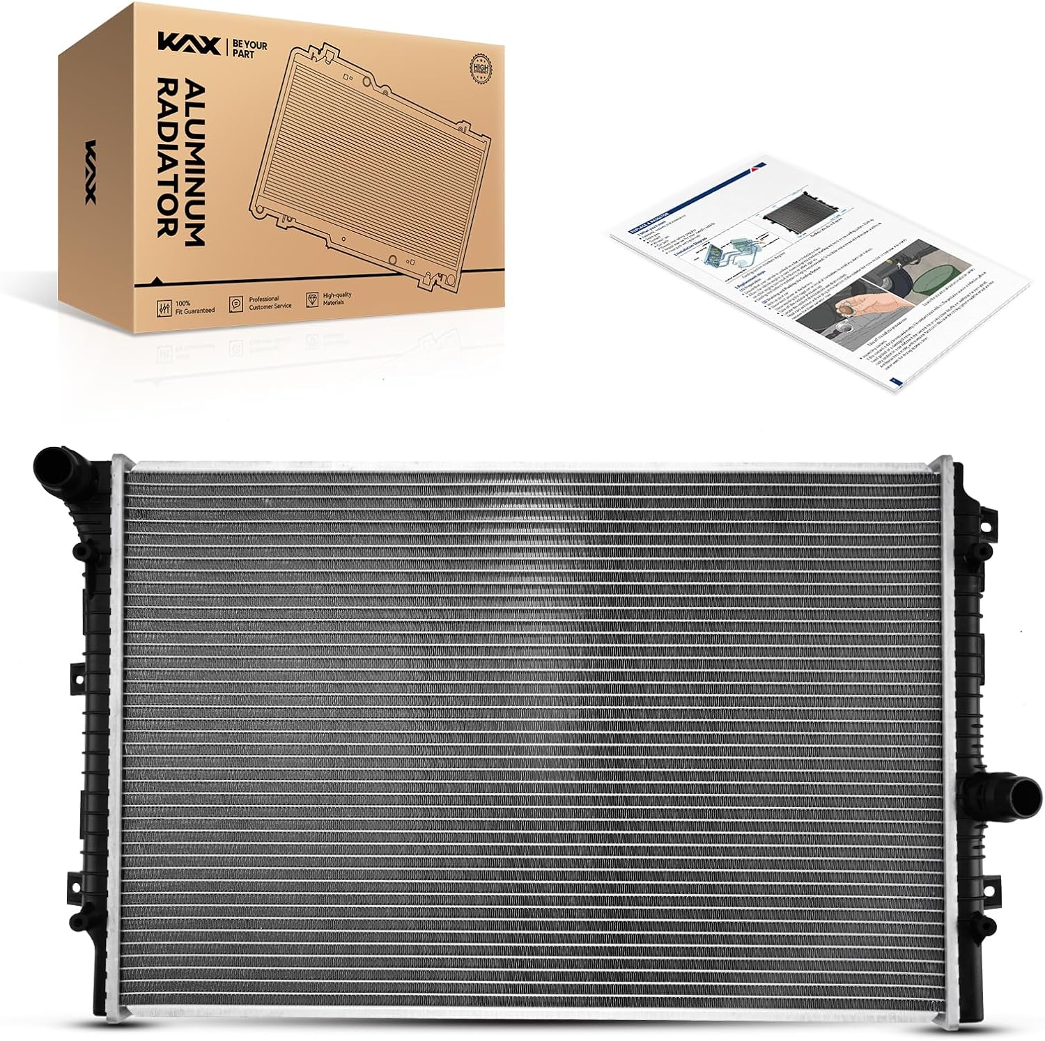 KAX CU13423 Engine Radiator Replacement for Passat and Jetta