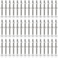 Carriage Bolts 5/16-18 x 2-1/2 in Kit - 50 Sets Stainless Steel