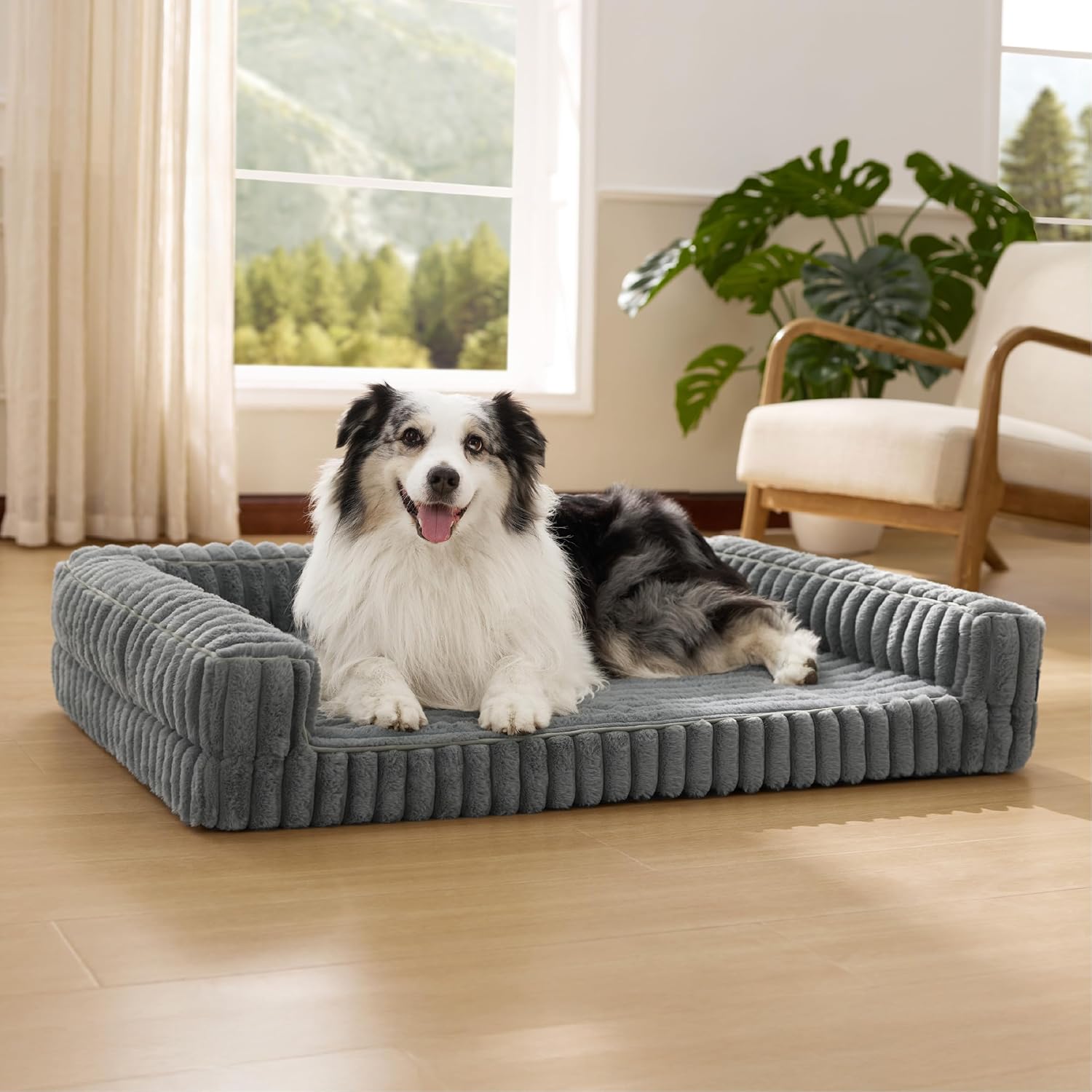 Orthopedic Dog Bed for Extra Large Dogs with Waterproof Foam