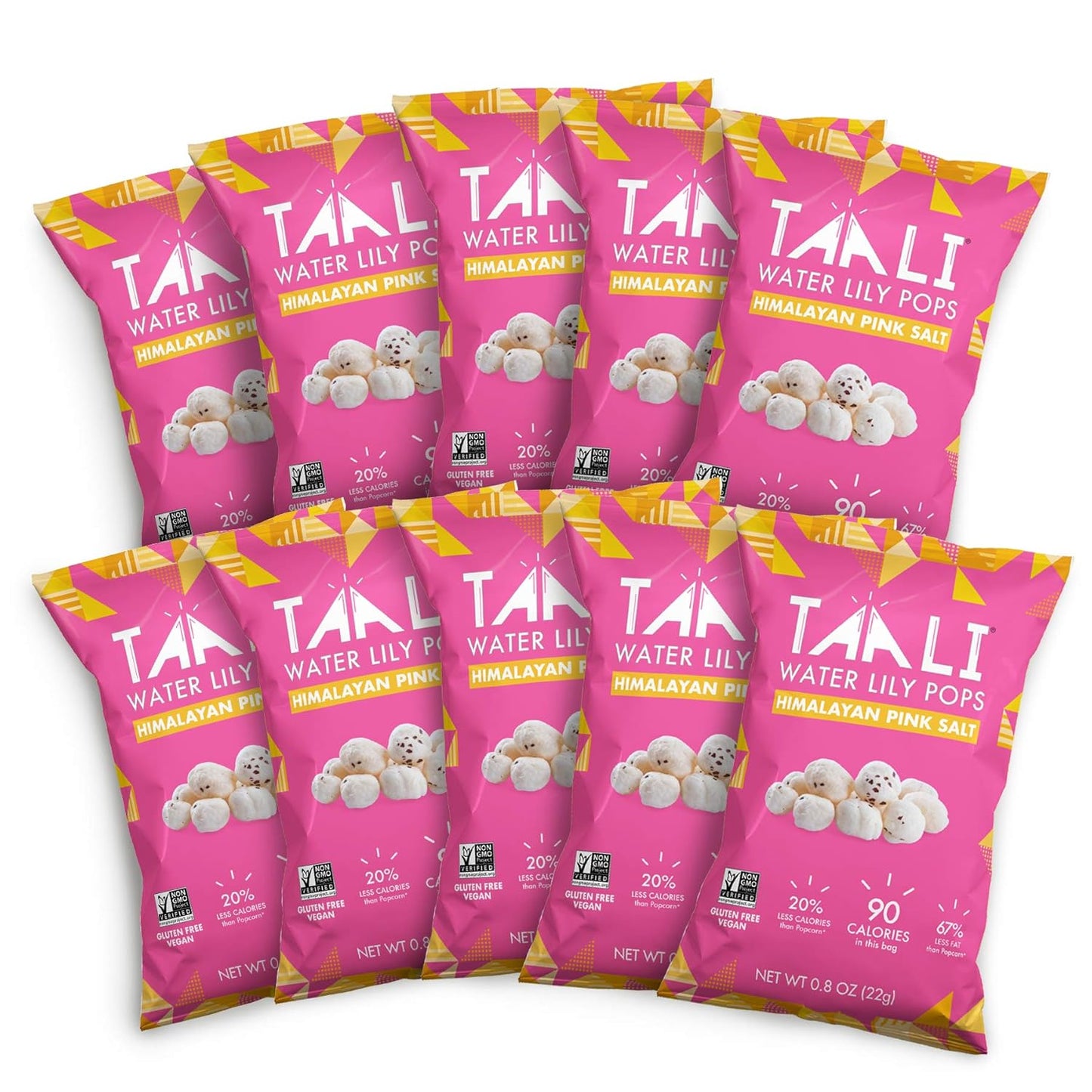 Taali Himalayan Pink Salt Water Lily Pops - Healthy Snack