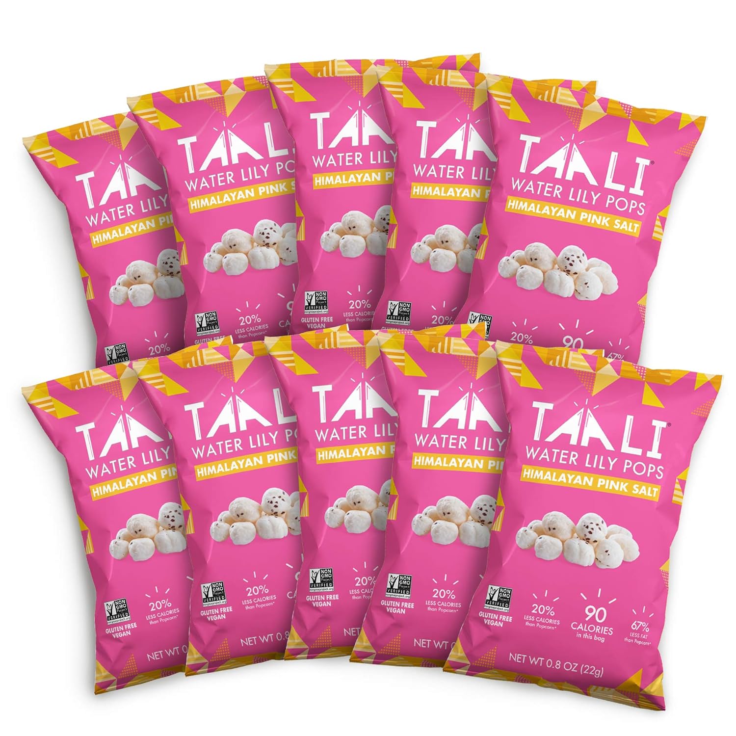 Taali Himalayan Pink Salt Water Lily Pops - Healthy Snack