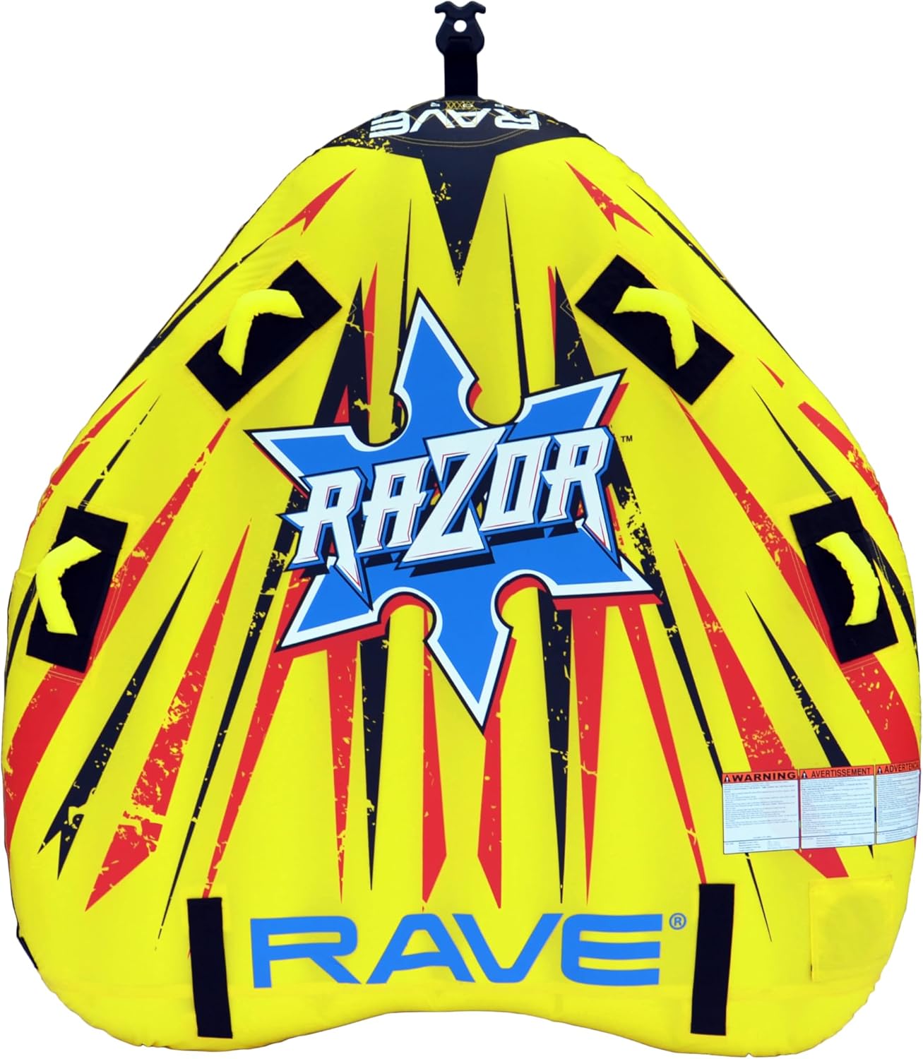 RAVE Sports Razor Inflatable Towable Tube for 1-2 Riders