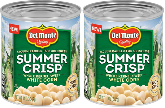Del Monte Summer Crisp White Corn - Fresh, Sweet, Non-GMO Delight