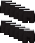 Men's Cotton Boxer Briefs Pack - Cool, No-Ride-Up Comfort
