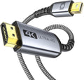 Mini DisplayPort to HDMI Cable 4K 30Hz - Reliable 6.6ft Connection