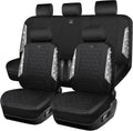 Bling Diamond Car Seat Covers Full Set - Sparkly Universal Fit