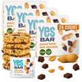 Peanut Butter Dark Chocolate Plant Based Protein Bar - Decadent Snack